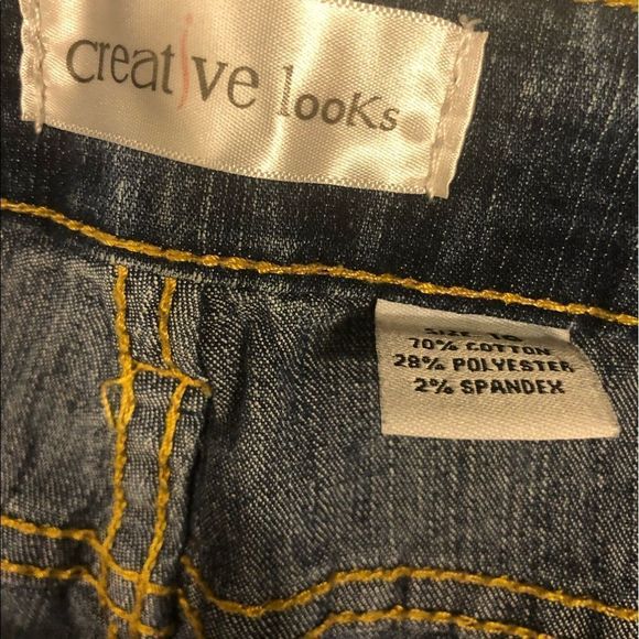 Like new jean Denim jean shorts Size 10 - Picture 4 of 6